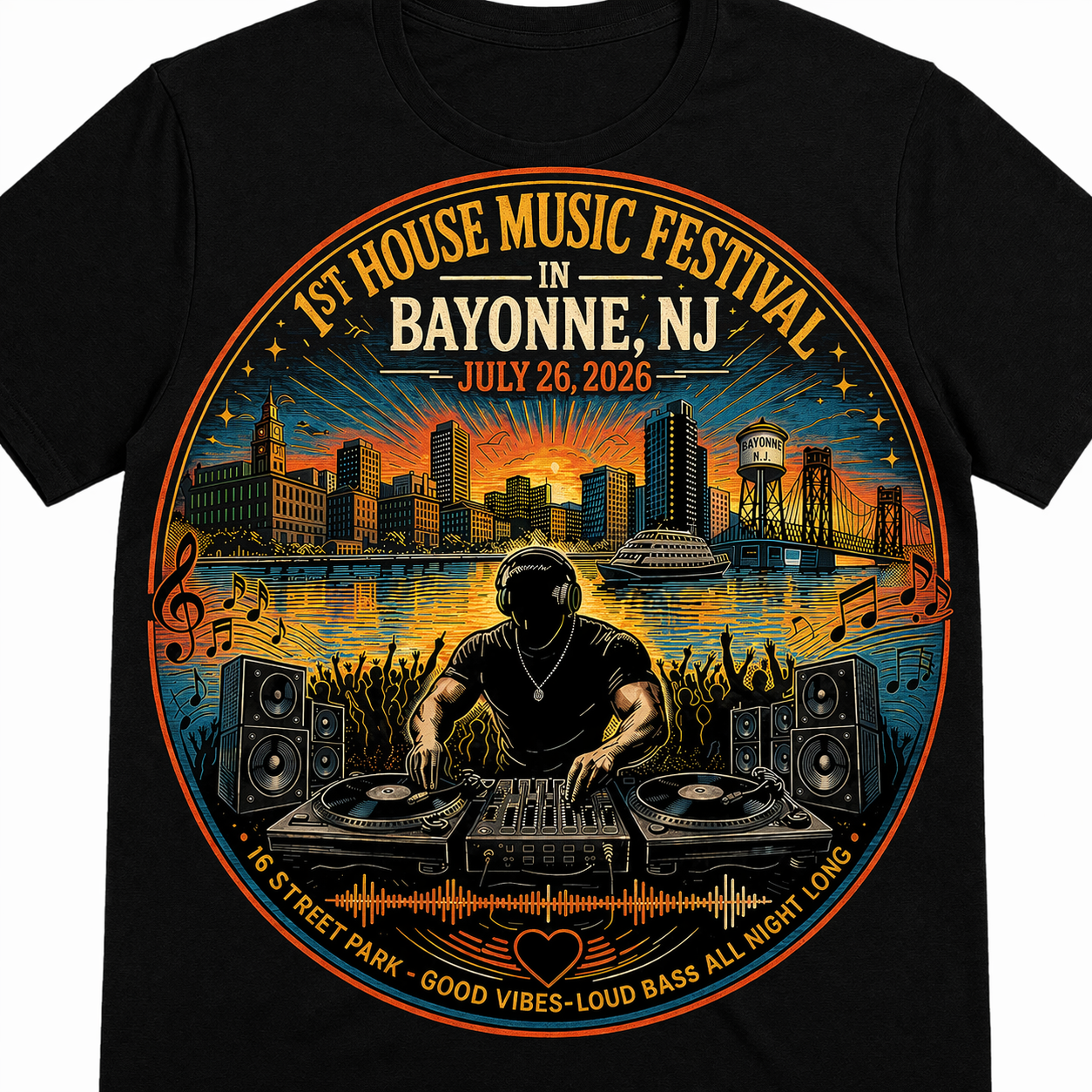 1st House Music Festival in Bayonne July 26, 2026