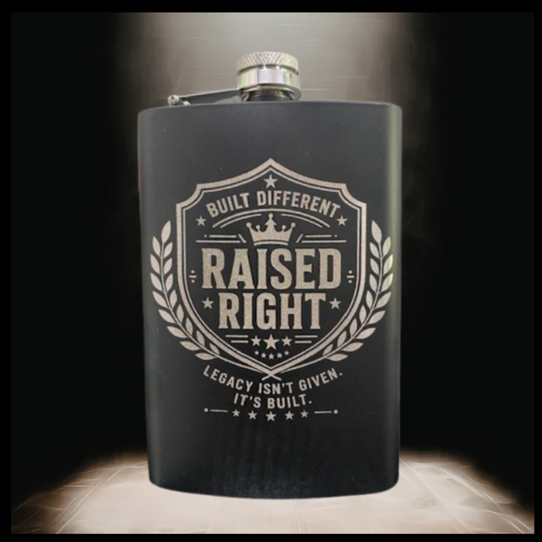Built Different Stainless Steel Flask